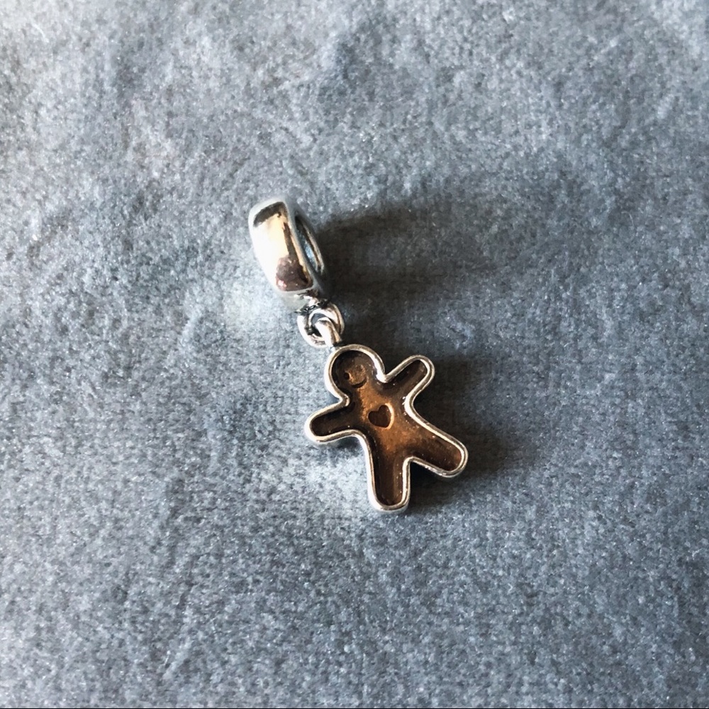 Pandora Gingerbread Man Charm Retired